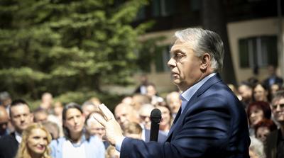 Orbán Viktor a nyíregyházi kampányútján kritizálta a baloldalt
