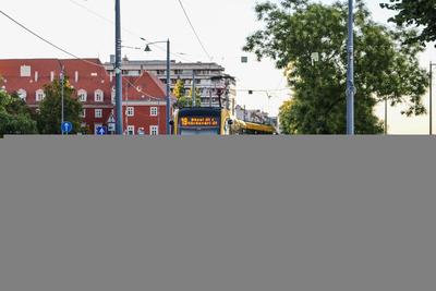 Budapestre érkezett az új CAF-villamosflotta első darabja