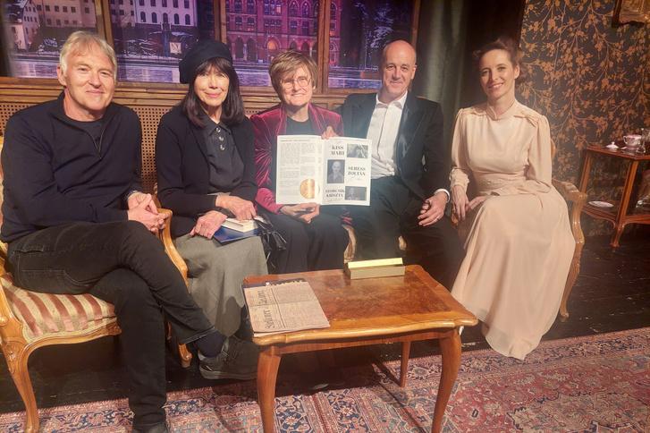 Nobel-díjasok a színpadon: Karikó Katalin a Rózsavölgyi Szalonban